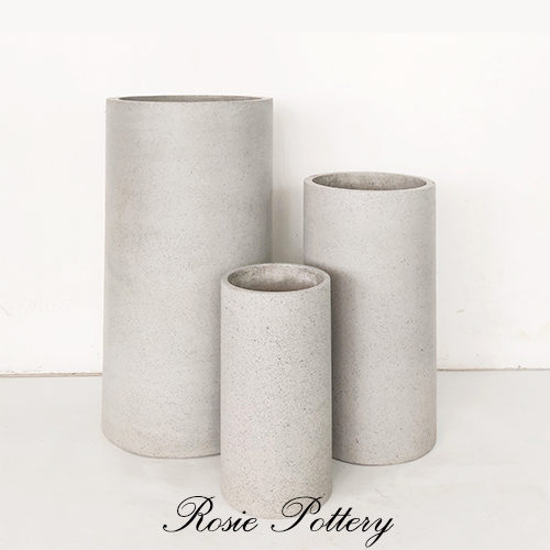 Vietnamese pottery cement plant pot planter rosie manufacturer supplier cement concrete planter (8)