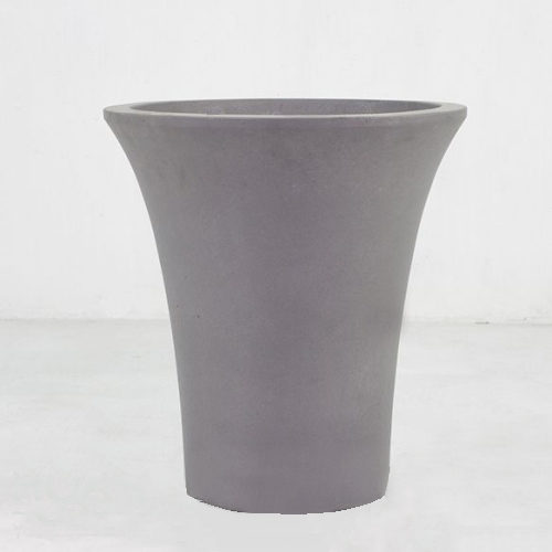 Vietnamese natural painted pottery cement plant pot from rosie manufacturer supplier of concrete planter (grc)